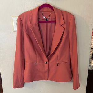 BEAUTIFUL salmon colored White House black market blazer! Size 12